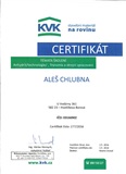 Certifikát KVK